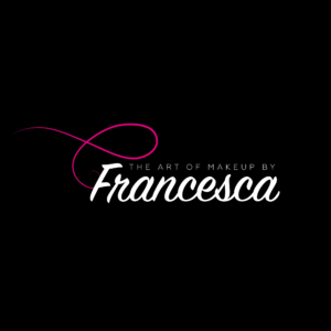 Francesca Makeup Logo on black square