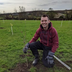 tree planting letcliffe park November 2020