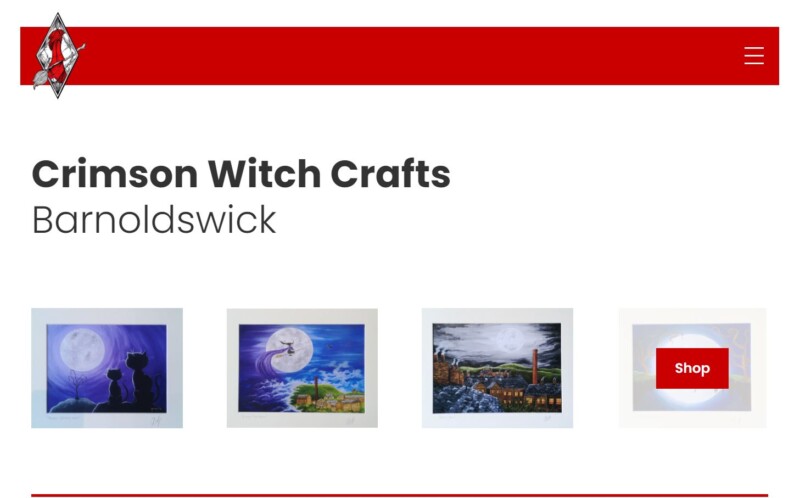 crimson witch crafts homepage july 2022