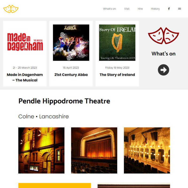 pendle hippodrome homepage february 2023