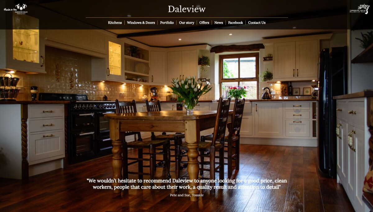 Daleview website